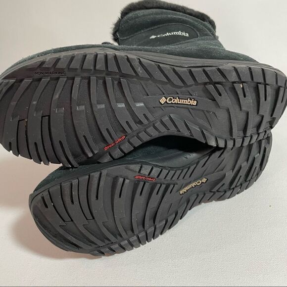 Columbia winter boots black fur lined thinsulate size 6.5 - Picture 11 of 14